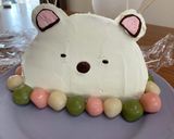 すみっコぐらし立体ケーキ(ハーフケーキ)作り方13写真