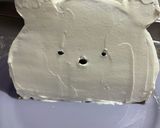 すみっコぐらし立体ケーキ(ハーフケーキ)作り方15写真