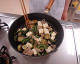 薄皮丸なす入りゴーヤチャンプルー作り方5写真