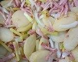 アスパラのポテトベーコン炒め作り方2写真