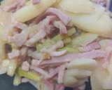 アスパラのポテトベーコン炒め作り方4写真