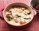 ポタージュグラタン 朝ご飯夏休みおすすめ作り方5写真