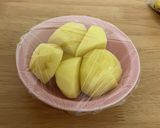 ピリッと旨辛ポテサラ作り方1写真