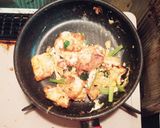 簡単☆豆腐と小松菜のチャンプルー作り方3写真