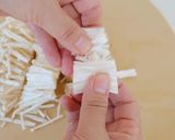 【レンジで2分】手作りなめたけ作り方1写真