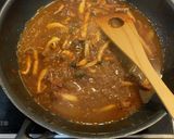 至高の煮込みハンバーグ作り方17写真