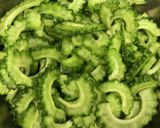 大人の味♡ゴーヤとしらすの佃煮作り方3写真