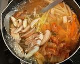 酸っぱいキムチで酸辣湯風スープ作り方3写真
