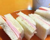 シンプルにハムだけ♫ハムトースト作り方8写真