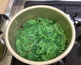 【大崎市】ほうれん草のミモザ和え【給食】作り方1写真