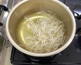 【大崎市】ほうれん草のミモザ和え【給食】作り方2写真