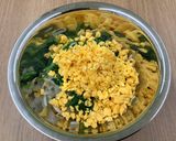 【大崎市】ほうれん草のミモザ和え【給食】作り方4写真