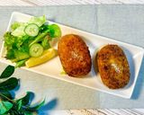 味噌牛肉コロッケ 蜂蜜大葉梅チーズ作り方13写真