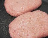 博多で人気店の黒デミソースのハンバーグ作り方5写真