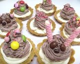 ★チョコホイップ★レアチーズミニタルト★作り方7写真