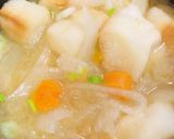 玉ねぎとお麩のお味噌汁♡ ホッとする味◎作り方4写真