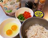 こんにゃくでご飯置換えパラパラさば缶炒飯作り方1写真