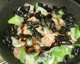 木須肉蛋キクラゲと豚肉とネギと卵の炒め物作り方12写真