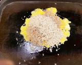 こんにゃくでご飯置換えパラパラさば缶炒飯作り方5写真