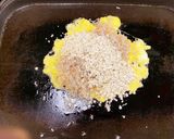 こんにゃくでご飯置換えパラパラさば缶炒飯作り方5写真