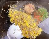 こんにゃくでご飯置換えパラパラさば缶炒飯作り方6写真