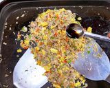 こんにゃくでご飯置換えパラパラさば缶炒飯作り方7写真