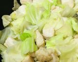 鶏肉&キャベツ●チーズ&マヨネーズ炒め作り方2写真