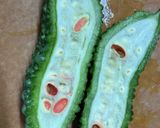 ピリ辛ゴーヤのお漬物作り方1写真