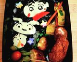 簡単キャラ弁 ★クレヨンしんちゃんシロも作り方1写真