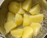 たくあんとクリームチーズのポテトサラダ作り方4写真