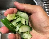 簡単!キュウリにちょい乗せシーチキン作り方4写真