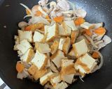 カレー粉消費！厚揚げのカレー煮作り方2写真
