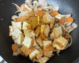 カレー粉消費！厚揚げのカレー煮作り方3写真