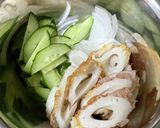 めんつゆで和風焼きうどん☆ちくわマヨ弁当作り方5写真