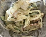 めんつゆで和風焼きうどん☆ちくわマヨ弁当作り方6写真