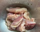 山葵とネギダレ風味の唐揚げ作り方4写真