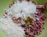 簡単！ハンバーグ　サムジャン作り方1写真