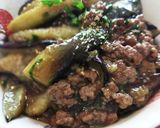 ナスと挽き肉のトロトロ丼作り方9写真