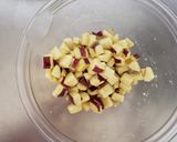 さつまいもの和風マカロニサラダ作り方3写真