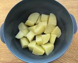 鮭とじゃがいもの甘酢マヨソテー作り方1写真