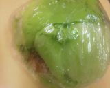 ★低糖質★包み菜フィッシュ野菜サンド★作り方3写真