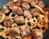 食欲の秋！蓮根と豚肉のピリ辛炒め作り方8写真
