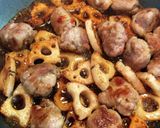 食欲の秋！蓮根と豚肉のピリ辛炒め作り方9写真