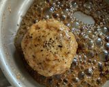 お月見に！てりやき鶏むねつくね丼作り方4写真