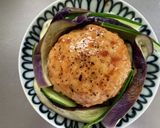 お月見に！てりやき鶏むねつくね丼作り方5写真
