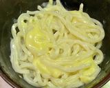 トロトロ茄子と玉＆チーズうどん作り方4写真