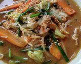 ピーナッツバター味噌ラーメン♪作り方1写真