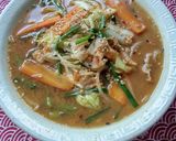 ピーナッツバター味噌ラーメン♪作り方2写真