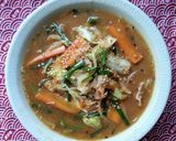 ピーナッツバター味噌ラーメン♪作り方3写真