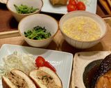 土鍋で卵粥作り方4写真